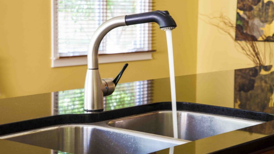 Water in sink